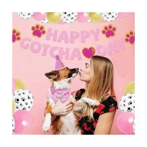 SINFUN Gotcha Day Bandana para perro para niño y niña_5