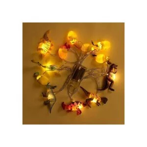 YEAMAR Cadena de luces LED 8 pies 12 LED tira de luces_2