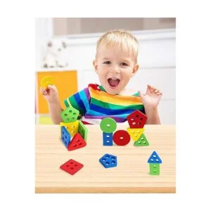 Coogam Juguetes Montessori apilables de clasificación de_5