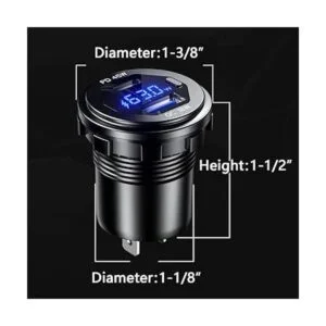 BATIGE PD Cargador rápido USB C de 45 W de 18 W USB 3.0_4