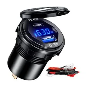BATIGE PD Cargador rápido USB C de 45 W de 18 W USB 3.0_1