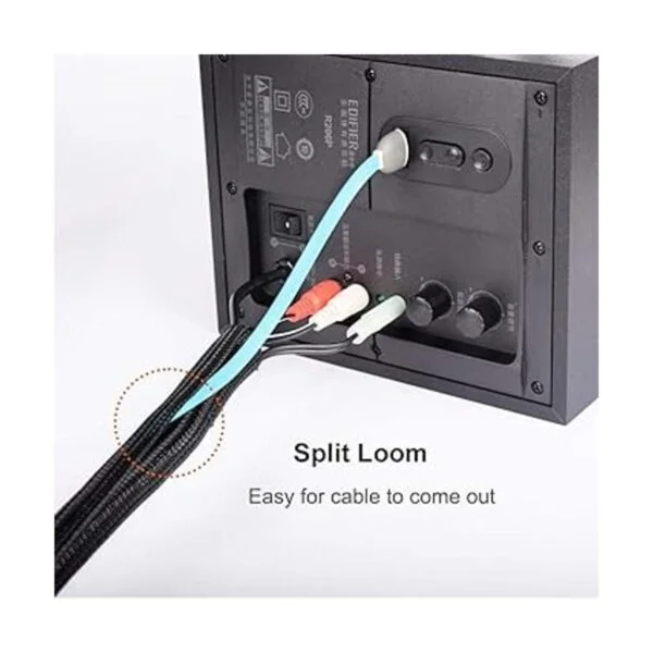 ZhiYo Funda de cable de 20 pies 12 pulgadas tubo_3