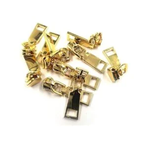 YIXISBest 5 cremalleras de metal de 4 yardas para coser_3