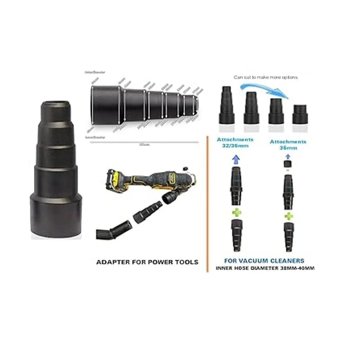 VACEXT Kit de adaptador universal de manguera de vacío_3