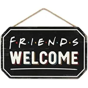 Open Road Brands Friends Welcome Decoración de pared de_1