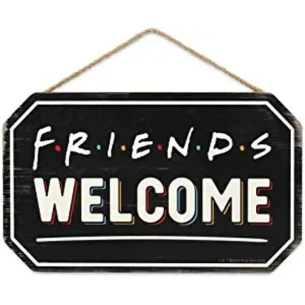 Open Road Brands Friends Welcome Decoración de pared de_1