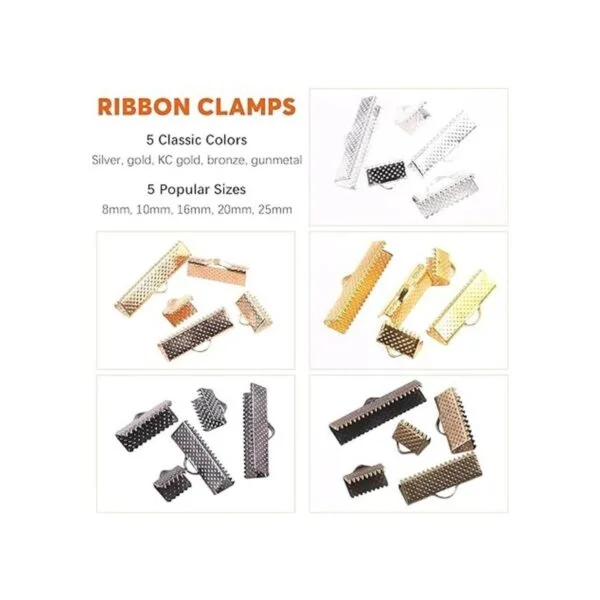 Rustark 701 piezas de 5 colores para hacer joyas con_5