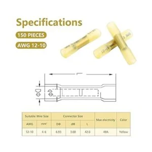 AWG1210 150 conectores termocontraíbles a tope_2