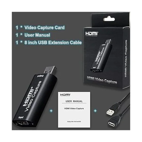 AMZHRLY Tarjeta de captura de video 1080P HDMI a USB_2