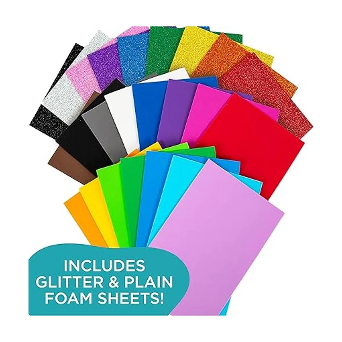 Horizon Group USA Hojas de espuma surtidas paquete de 80_3