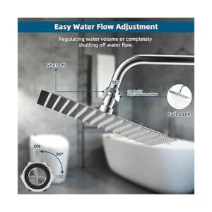 Paquete de 2 válvulas de control de flujo de ducha G12_2