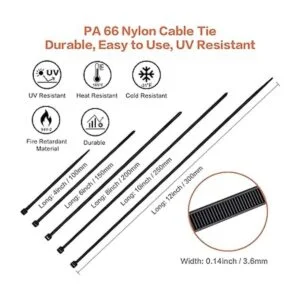 Bridas de cremallera de varios tamaños paquete de 700_4