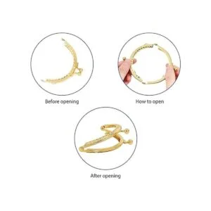 PH PandaHall 10 marcos de metal para monedero 5 colores_4