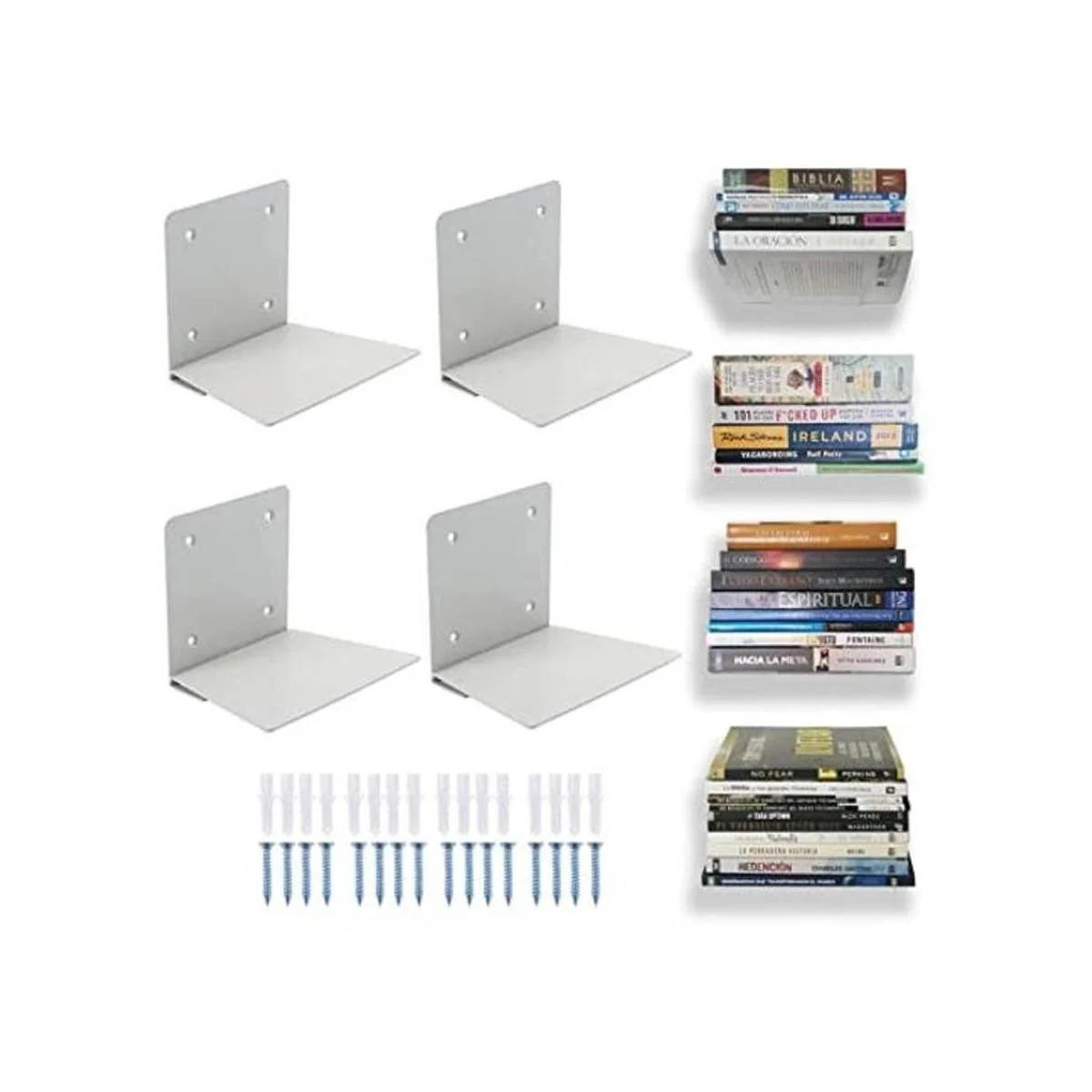 Eapele Estantes flotantes para pared estantería oculta de_1