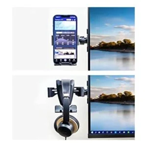 Soporte para teléfono 2 en 1 y soporte para auriculares_1