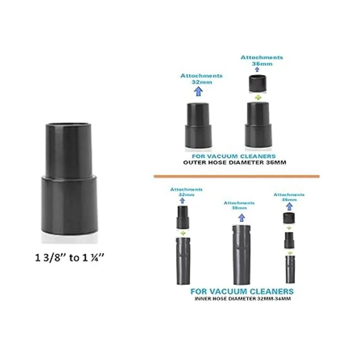 VACEXT Kit de adaptador universal de manguera de vacío_5