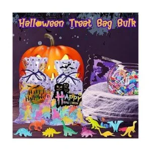 Mini dinosaurios juguetes de 48 piezas que brillan en la_5