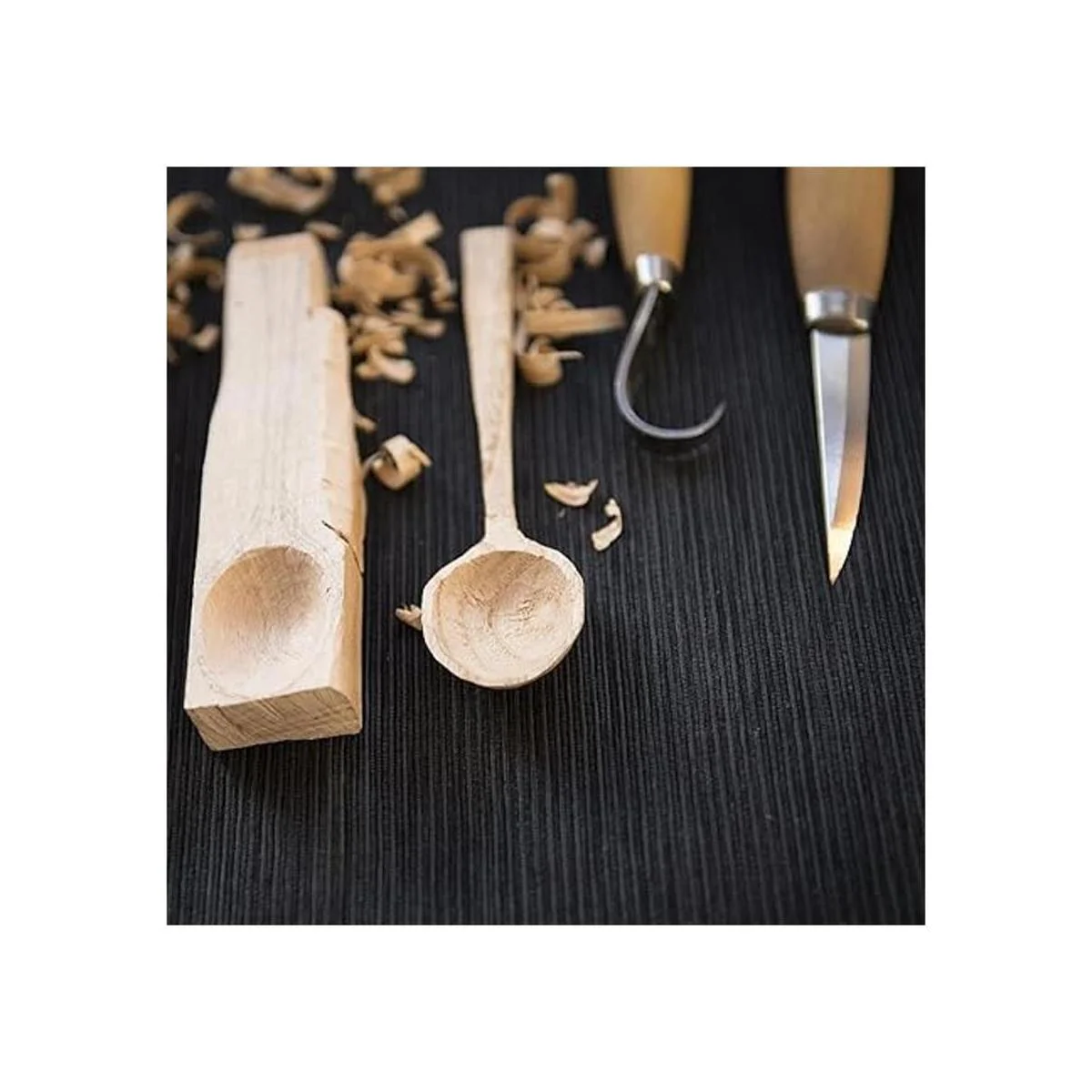 YIPLED Kit de bloques de tallado de tilo sin terminar_6