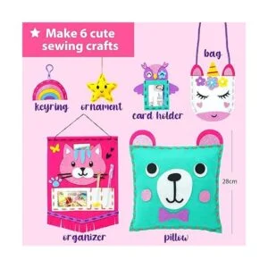 KRAFUN Kit de costura para principiantes My First para_2