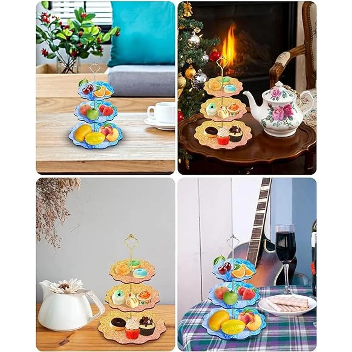 Moldes de bandeja de resina de 3 niveles moldes de_7