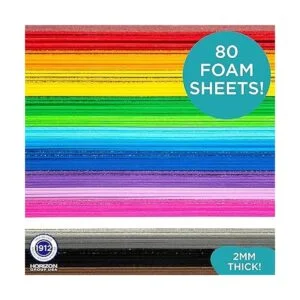 Horizon Group USA Hojas de espuma surtidas paquete de 80_2