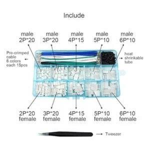 Kit de cables preprensados de conector PH 2.0 compatible_2