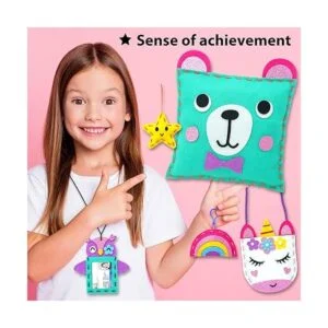 KRAFUN Kit de costura para principiantes My First para_4