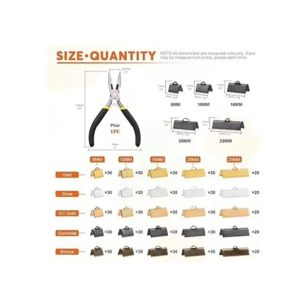 Rustark 701 piezas de 5 colores para hacer joyas con_2