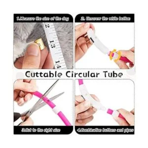 Collar de perro con luz LED 3 unidades recargable por_4