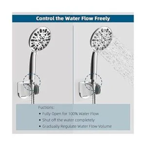 Paquete de 2 válvulas de control de flujo de ducha G12_3