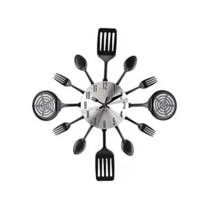 Hedume Reloj de pared de cocina de 16 pulgadas reloj de_1