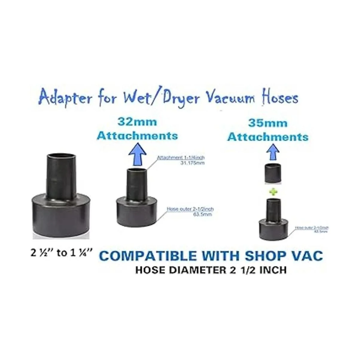 VACEXT Kit de adaptador universal de manguera de vacío_4