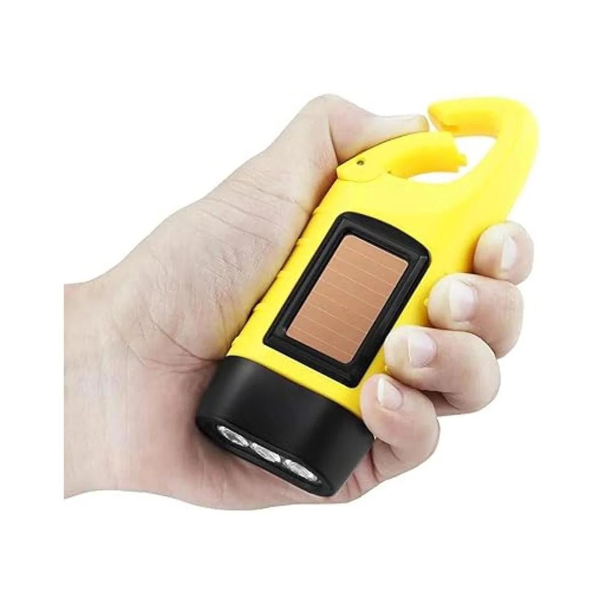 Simpeak Paquete de 2 linternas solares con manivela de_4