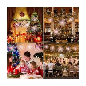 Techip 4 luces de explosión estelar 225 luces LED_6