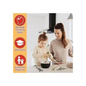 TOYMANY 8 piezas de juguetes de tiburón figuras de_6