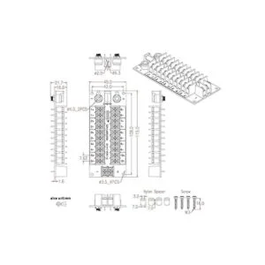 Módulo de distribución del bloque de terminales de la_5