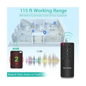 Buscador de llaves buscador de control remoto de TV_3