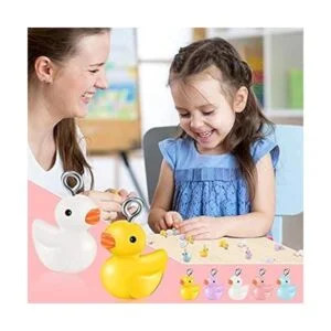 100 abalorios de resina con forma de pato 5 colores_4