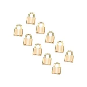10 colgantes de acero inoxidable de 0.866 in de_1