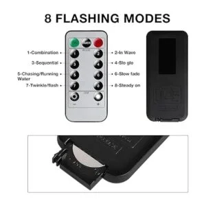 Techip 4 luces de explosión estelar 225 luces LED_3