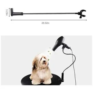 FOUUA Soporte para secador de pelo para mascotas soporte_3