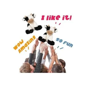 Hopearl Adorable juguete de vaca de peluche ganado_6