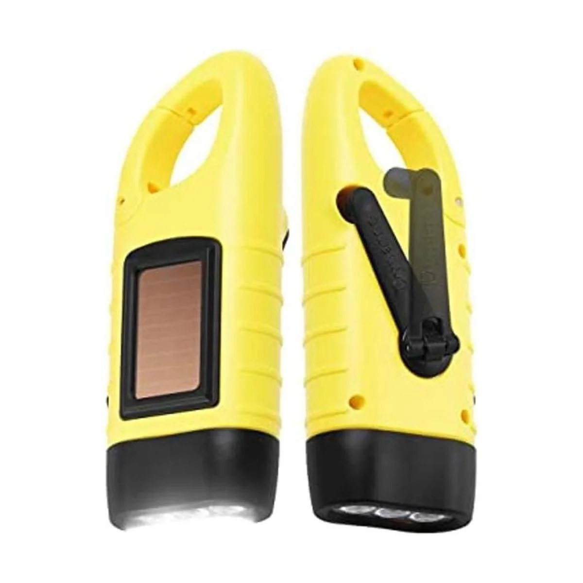 Simpeak Paquete de 2 linternas solares con manivela de_1