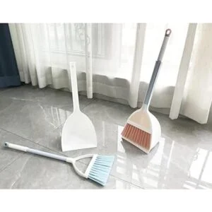 BSMstone Juego de escoba y recogedor para niños mini_3