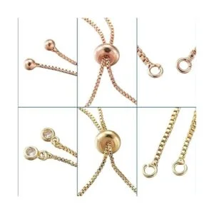 FASHEWELRY 16 pulseras deslizantes ajustables con extremos_3
