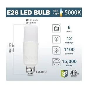 EP Bombilla LED equivalente a 75 W 12 W 1100 lúmenes_2