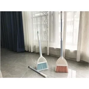 BSMstone Juego de escoba y recogedor para niños mini_6