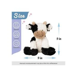 Hopearl Adorable juguete de vaca de peluche ganado_3