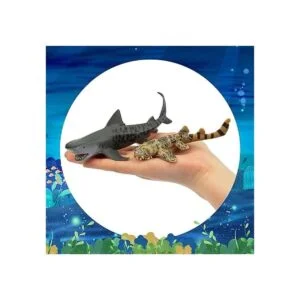 TOYMANY 8 piezas de juguetes de tiburón figuras de_4
