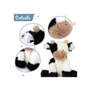 Hopearl Adorable juguete de vaca de peluche ganado_5